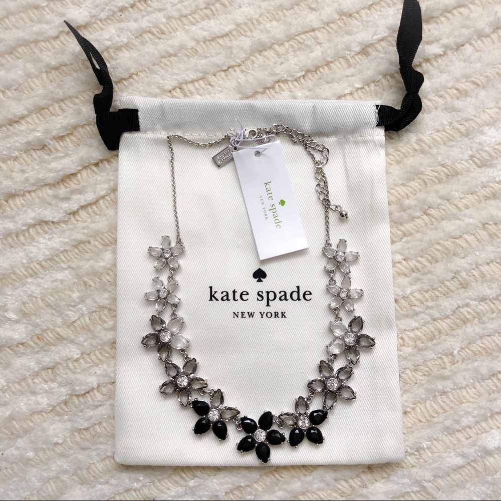 NWT Kate Spade ombré flower necklace - Picture 5 of 7